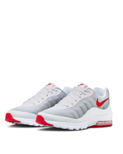 Nike White Air Max Invigor Shoes for men