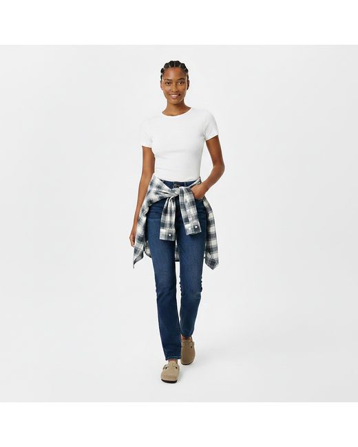Jack Wills White Jw Layered Slim Fit T-Shirt