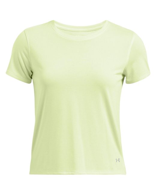 Under Armour Yellow Streaker Ss Running Top
