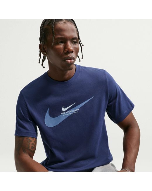 Nike Blue T-Shirt for men