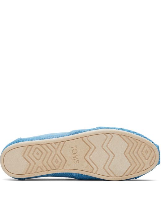 TOMS Blue Alpargata Classic Espadrilles Size 5.5