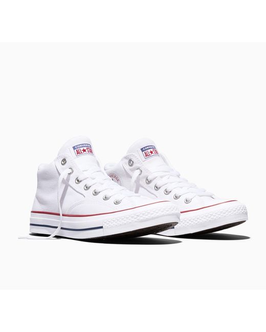 Converse White Canvas High-Top Trainers