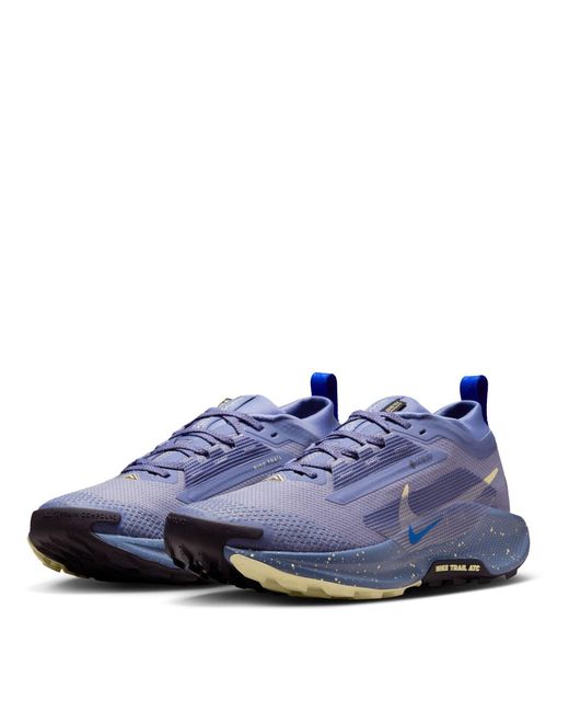 Nike Blue Pegasus Trail 5 Gore-Tex Running Shoes