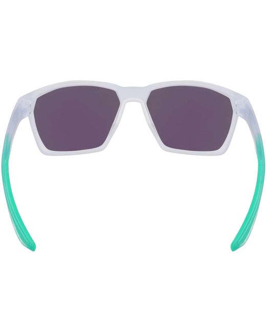 Nike Blue Maverick M Square Sunglasses