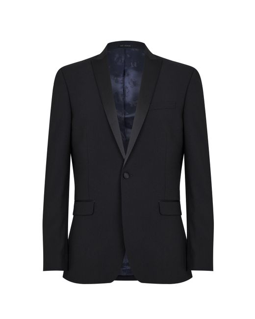 Ted Baker Blue Pine Slim Fit Tuxedo Jacket for men