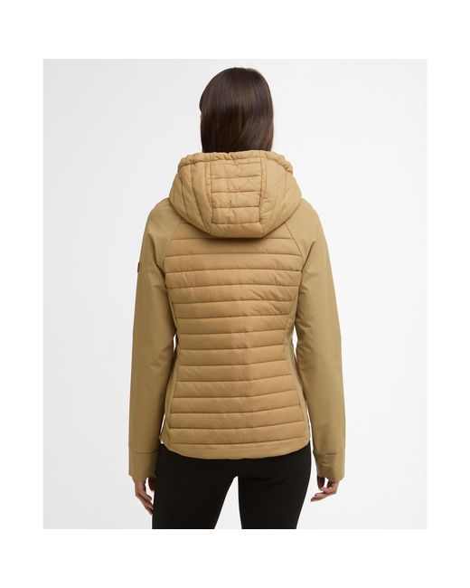 Barbour Green Valentina Quilted Sweatshirt