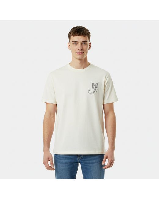 Jack Wills White Regular Fit T-Shirt for men