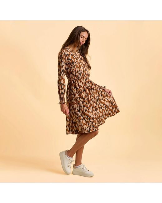 Brakeburn Brown Hunter Dress
