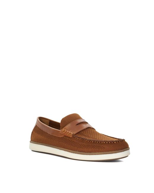 Dune Brown Berklee Loafers for men