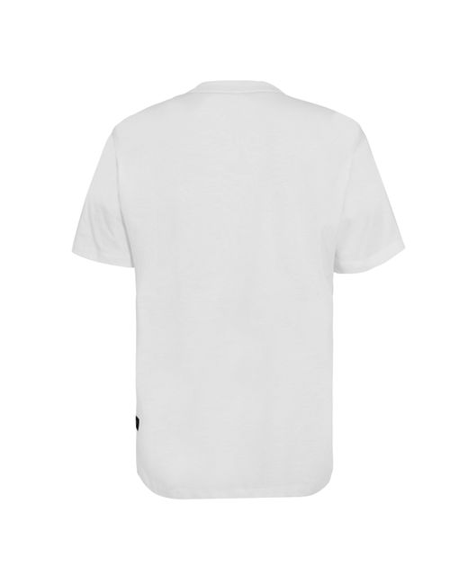 Replay White Tonal R T-Shirt for men