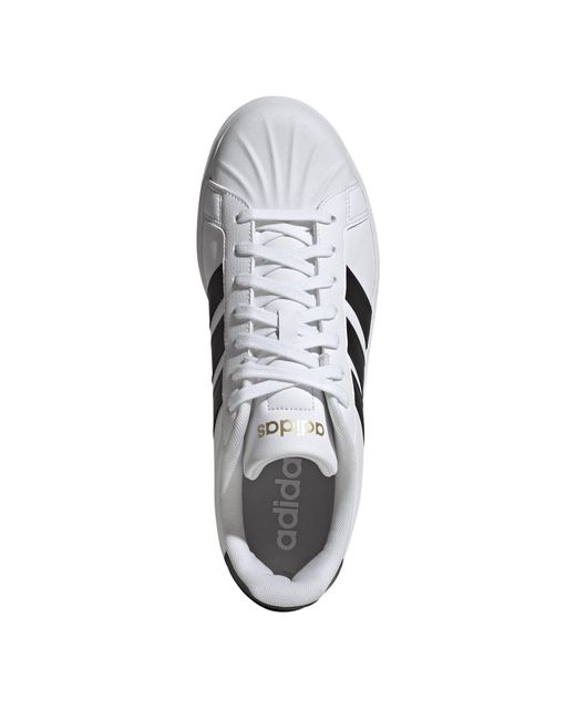 Adidas Gray Street Talk Low-Top Trainers for men