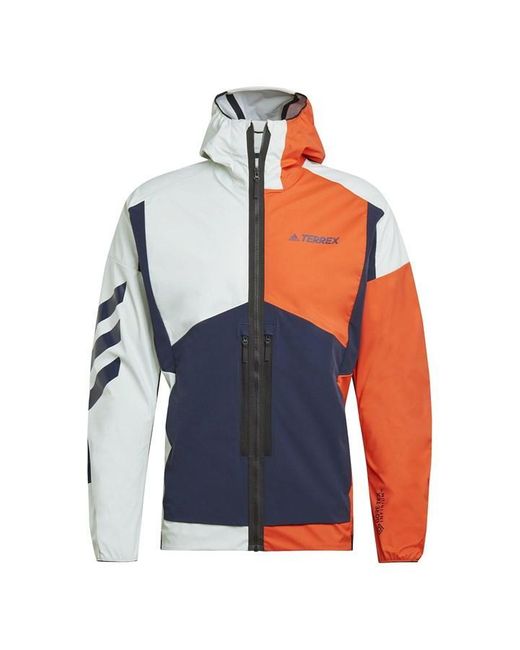 Adidas Blue S Skyc Sosh Ski Jacket Multi S for men