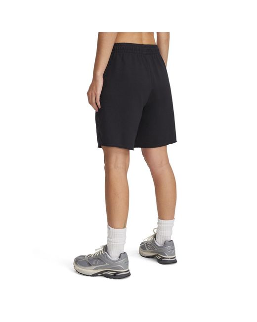 Under Armour Black Fleece Jogger Shorts
