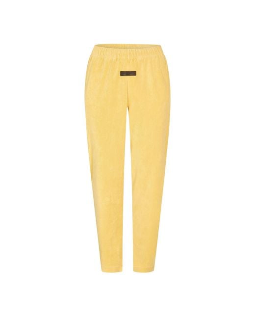 Fear Of God Yellow Slim Fit Jogging Bottoms