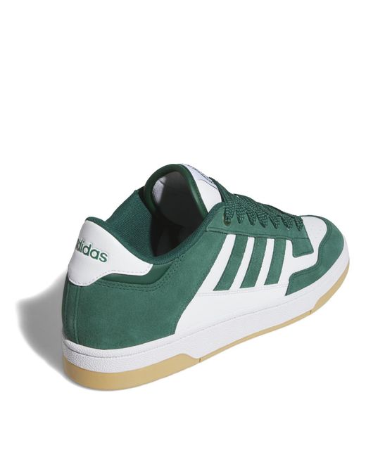 Adidas Green Rapid Court Low-Top Trainers for men