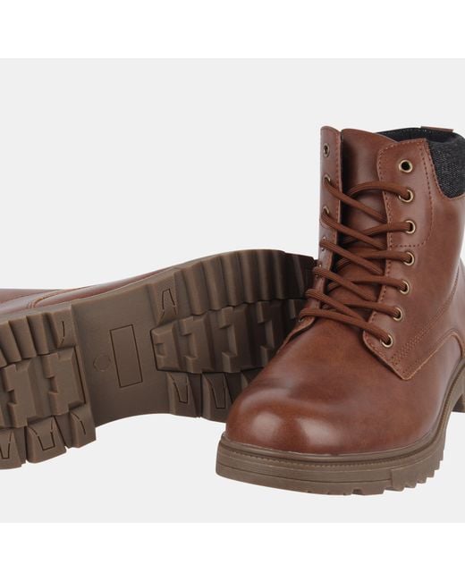 Deakins Brown Hiker Rugged Boots for men