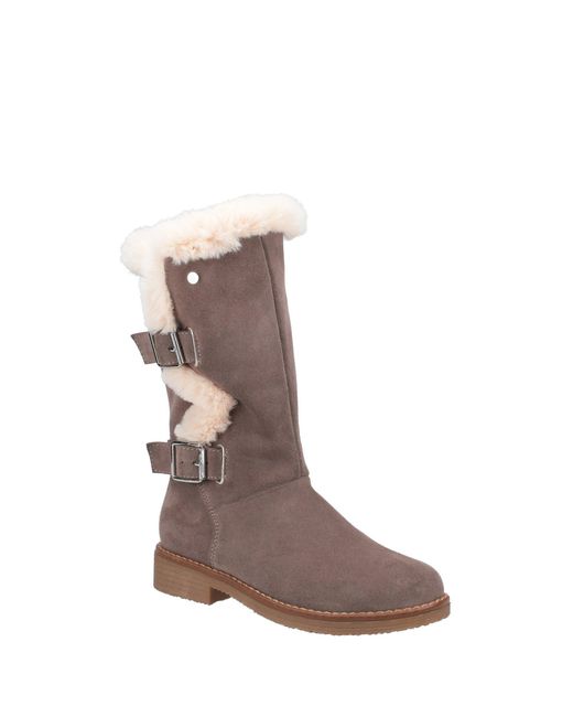 Hush Puppies Brown Megan Ladies Mid Boots