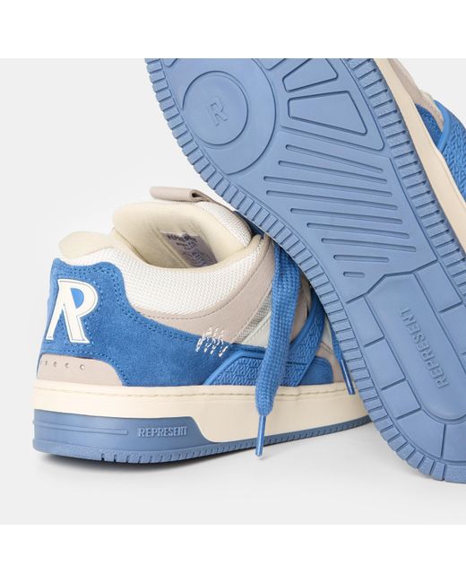 Represent Blue Oversized Sole Chunky Trainers for men