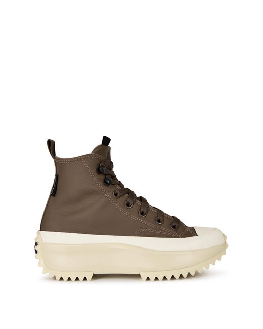 Converse Brown Run Star Hike Platforms