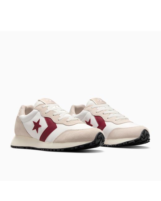 Converse Pink Adults Omega Trainer Classic Low-Top Trainers