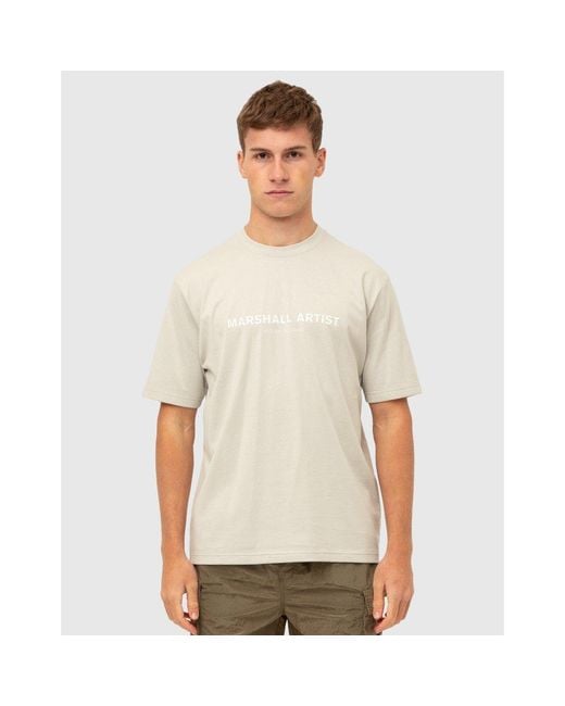 Marshall Artist Natural Coastal Regular Fit T-Shirt for men