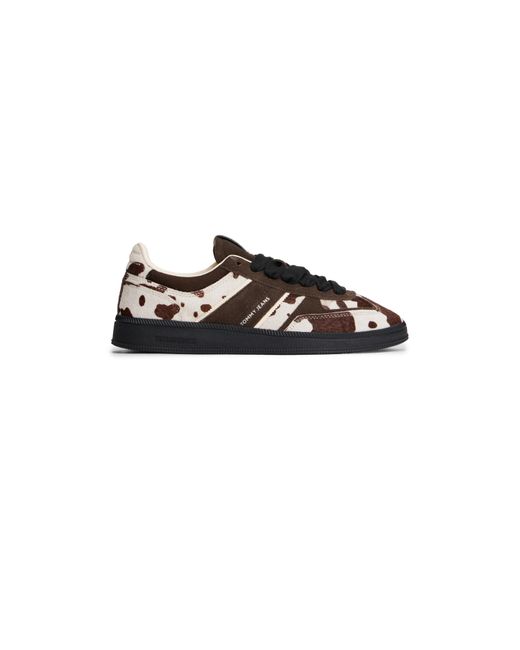 Tommy Hilfiger Black Greenwich Calf Low-Top Trainers