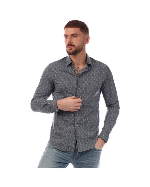 Emporio Armani Gray Shirt for men