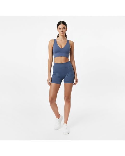 Usa Pro Blue Usap Seamless 3 Inch Shorts
