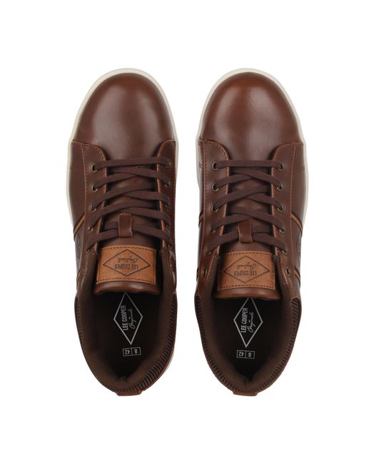 Lee Cooper Brown Austin Low Trainer for men