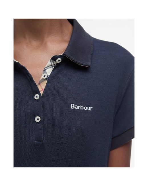 Barbour Blue Polo Dress