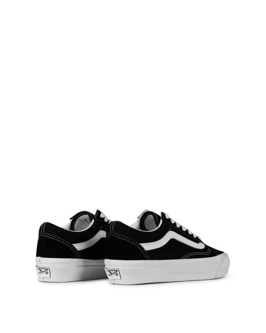 Vans Black Old Skool Lx Pig Suede