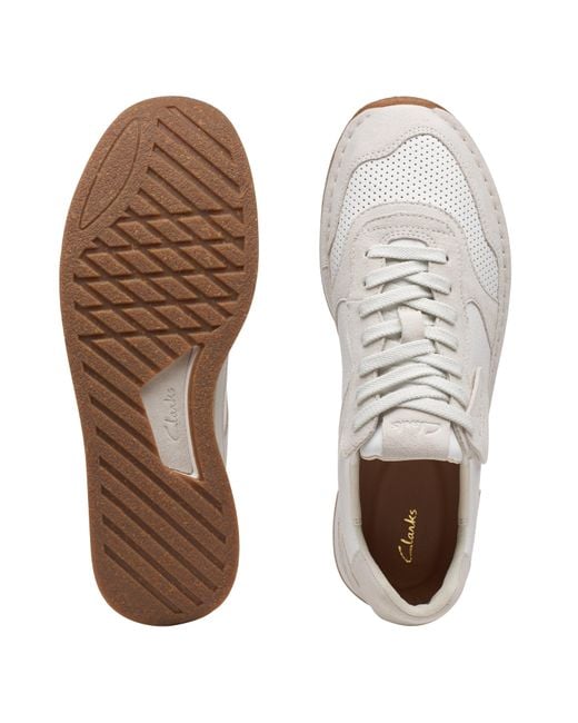 Clarks White Craft Run Tor for men