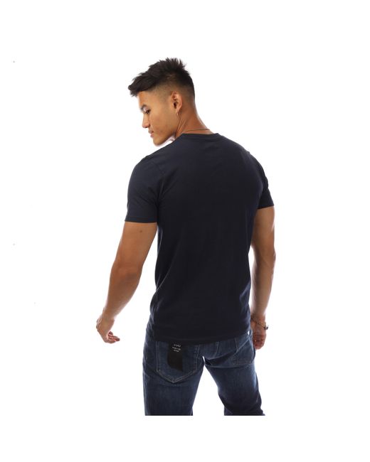 Aquascutum Blue T-Shirt for men