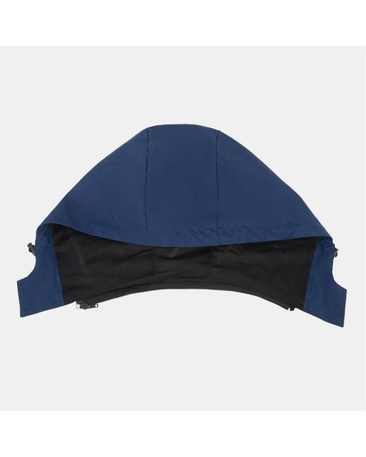 Gelert Blue Hooded Water Resistant Windproof Waterproof Jacket for men