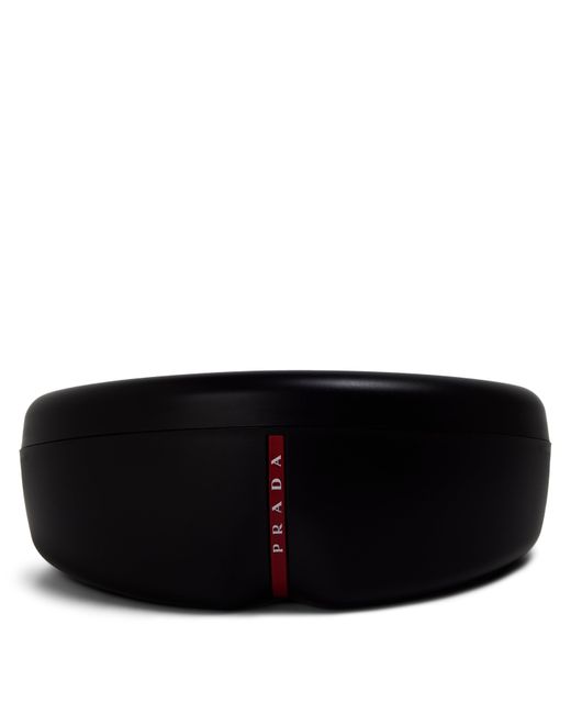 Prada Black 0Ps 05Zs Round Sunglasses for men