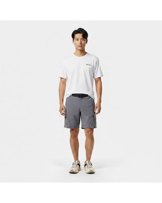 Columbia White Breaker Tide Graphic Tee for men