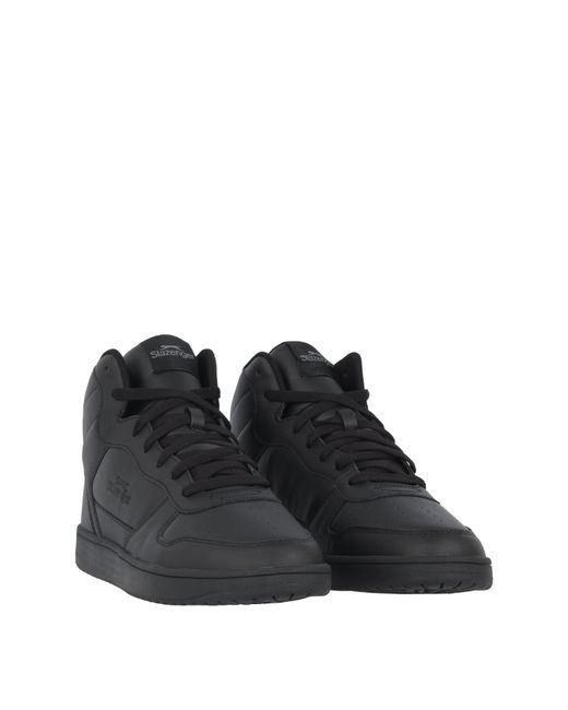 Slazenger 1881 Blue Tower Hi Top Trainers for men