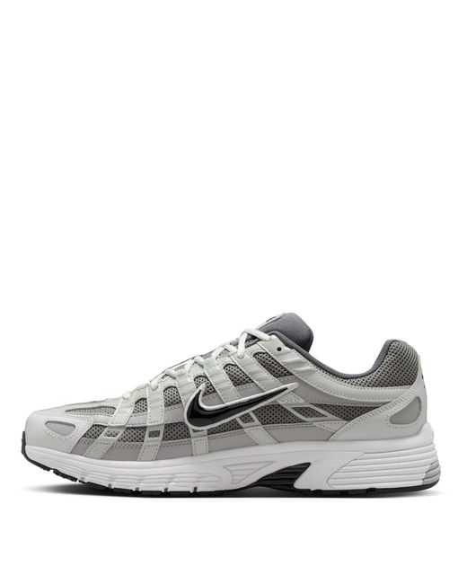 Nike Gray P-6000 Trainers for men