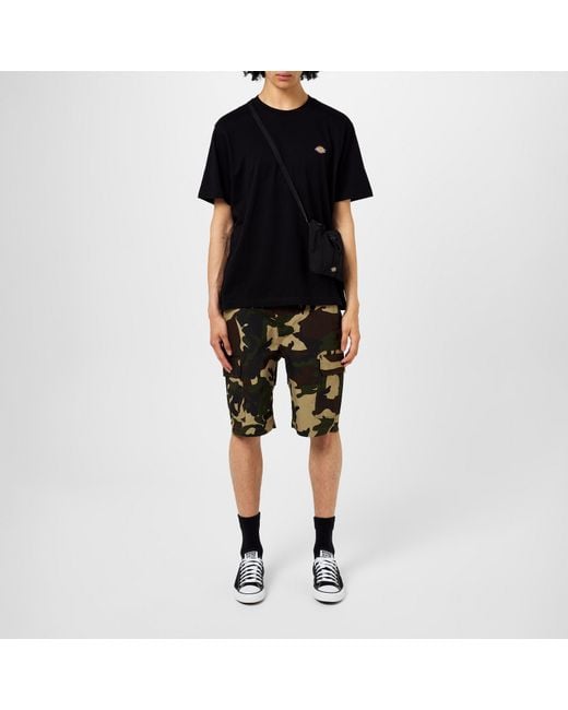 Dickies Black Regular Fit Mapleton T-Shirt for men