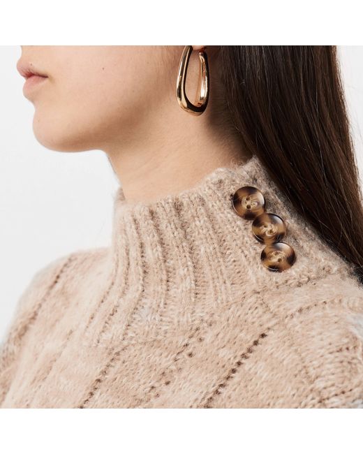 Vero Moda Natural Grace Crew Neck Jumper
