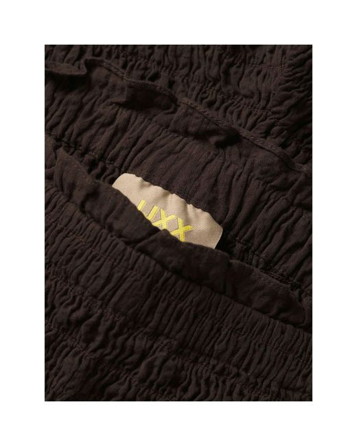 JJXX Black Smock Woven Shorts