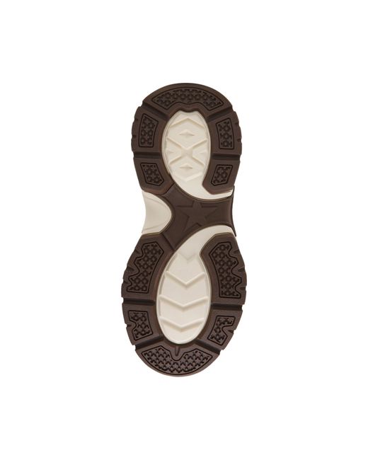 Steve Madden Brown Animates Chunky Trainers
