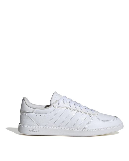 Adidas White Breaknet Sleek Trainers