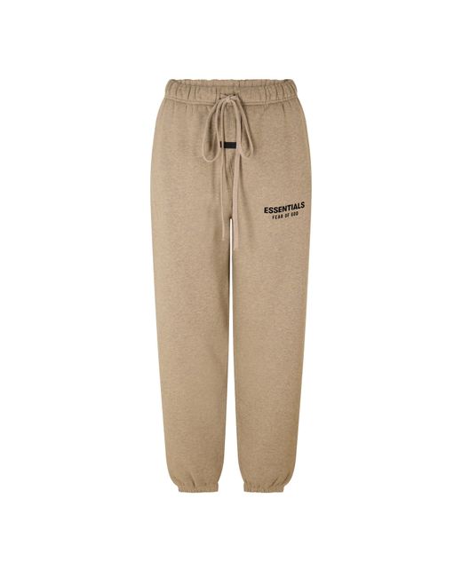 Fear Of God Natural Closed Hem Fleece Joggers