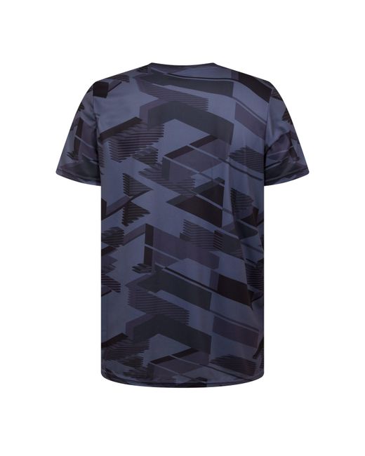 Umbro Blue Burnley Licence Short-Sleeve T-Shirt for men