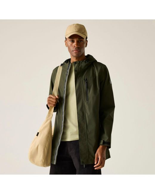 Regatta Green Daledon Waterproof Isotex Jacket for men