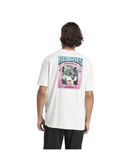 Adidas Originals White T-Shirt for men
