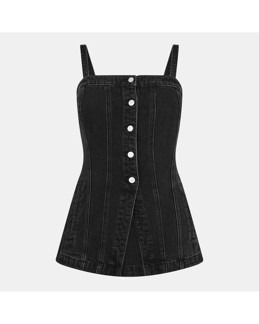 Levi's Black Corset Top