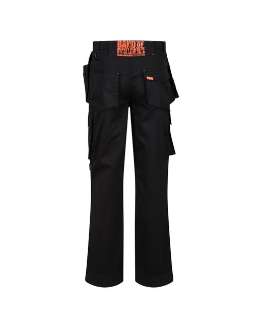 Regatta Black Durable Work Trousers for men