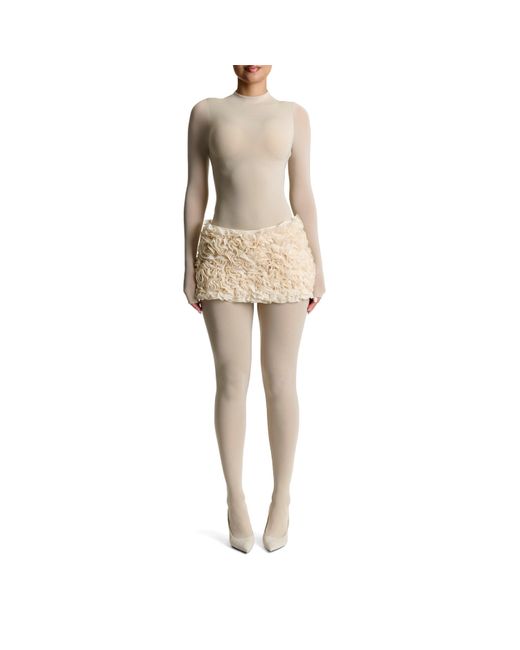 Naked Wardrobe Natural Roses Mini Skort